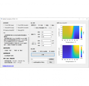 033 – 自编软件:VO2的光学常数计算软件-光学仿真资料小站